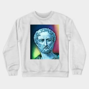 Cayo Plinio Segundo Portrait | Cayo Plinio Segundo Artwork 6 Crewneck Sweatshirt